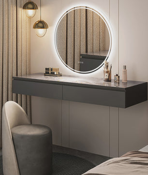 LUVODI Ronde Spiegel 80cm met Slimme LED Verlichting, Dimbaar & Anti-Condens Touchscreen