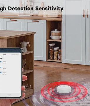 Tuya ZigBee Waterlekdetector - Slimme Alarm voor Keuken & Badkamer