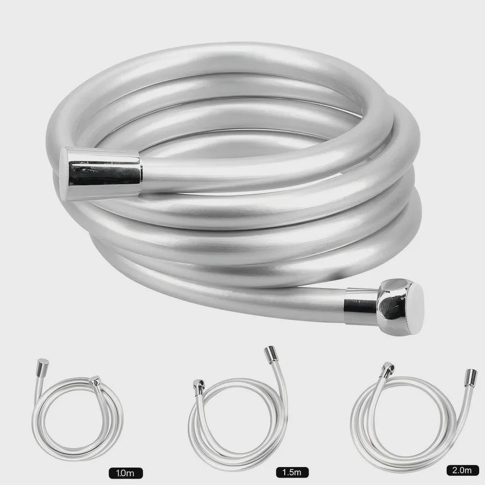 Universele Doucheslang PVC - Flexibel, Anti-kink & Explosiebestendig - 1.0m, 1.5m, 2.0m