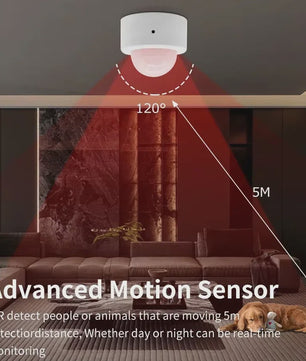 ZigBee PIR Bewegingsmelder - Slimme Home Security met Tuya App