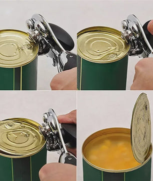 Multifunctionele RVS Blikopener & Flesopener - Keuken Gadget