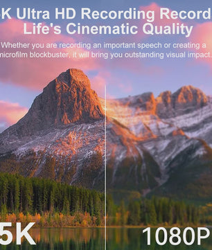 Ourlife Compacte 5K Digitale Camera: 75MP, 18x Zoom, Flip Screen, WiFi & Vlog Functies