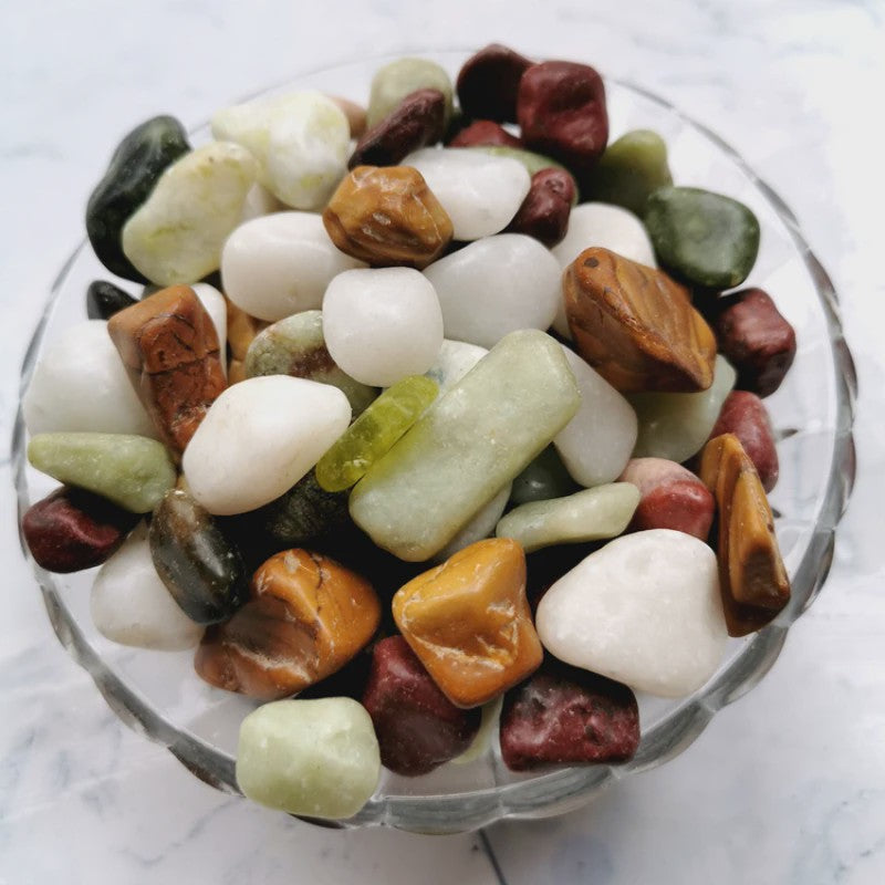 Natuurlijk Kristal Zand 500g - Bodemsubstraat voor Aquarium, Terrarium & Decoratie