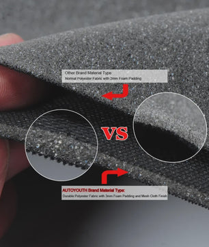 Universele Autostoelhoes Set met Bandenspoor Patroon - Duurzaam & Comfortabel