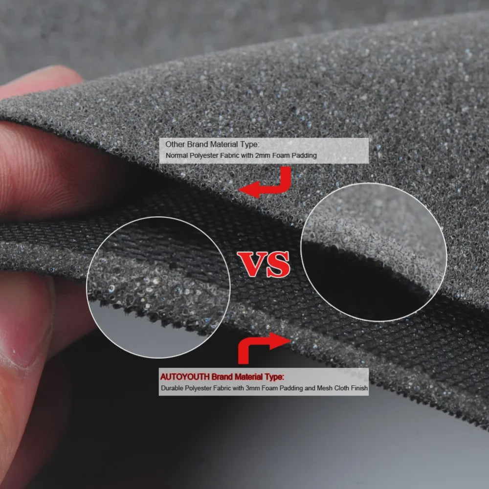 Universele Autostoelhoes Set met Bandenspoor Patroon - Duurzaam & Comfortabel