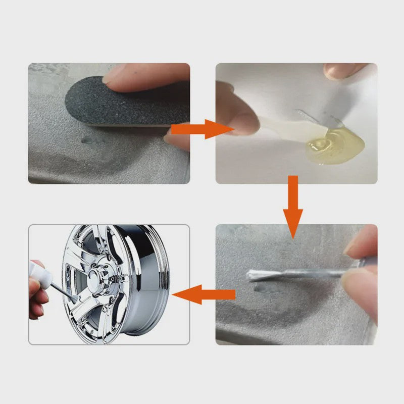 Reparatieset voor Velgen: Herstel Krassen en Schade aan Alloy Velgen