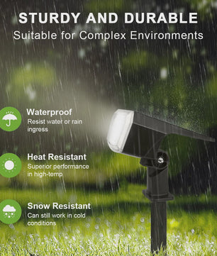 59 LED Solar Spotlight - Waterdichte Tuinlamp met Grondpin & Automatische Verlichting