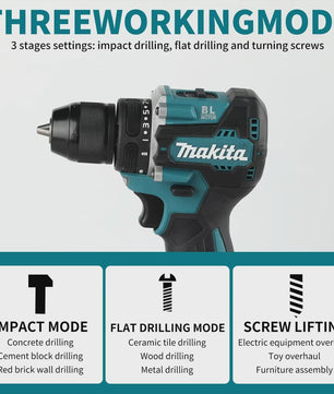 Makita DDF487 18V Brushless Accu Schroefmachine - Compact & Krachtig