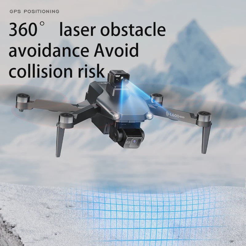 L600 Pro MAX Drone: 8K Camera, 3-Assige Gimbal, GPS & 360° Obstakelvermijding