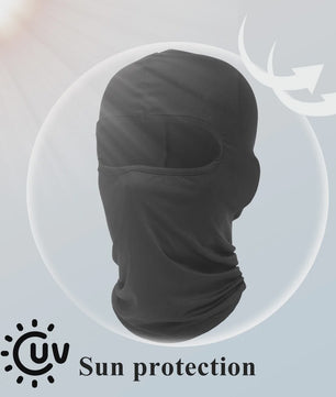 Motor Balaclava Volledig Gezicht Masker - Sneldrogend, Winddicht & UV-beschermend