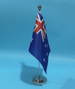 Australische Bureauvlag 14x21cm - Polyester Tafelvlag voor Kantoor