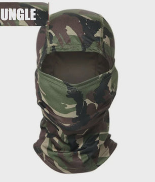 Tactische Camouflage Balaclava - Volledig Gezicht Masker voor Fietsen & Jagen