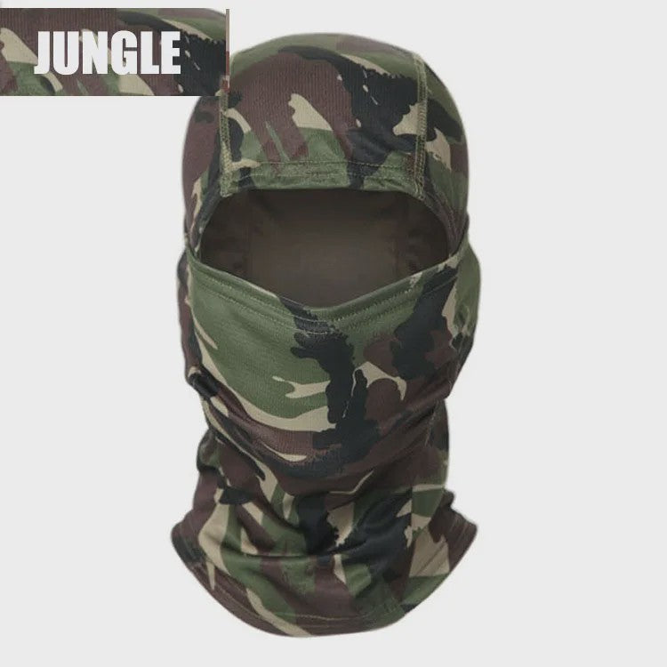 Tactische Camouflage Balaclava - Volledig Gezicht Masker voor Fietsen & Jagen