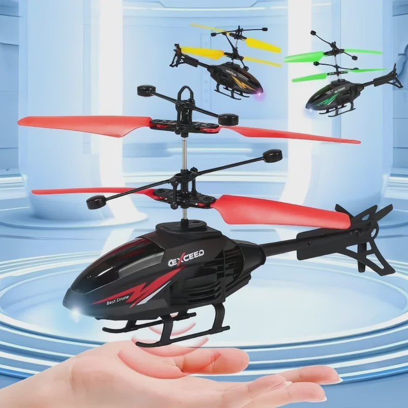 Inductie Helikopter Speelgoed met Afstandsbediening - Vliegend Cadeau voor Jongens en Meisjes