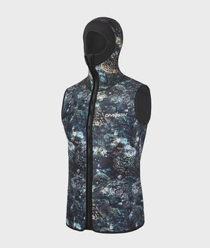 3mm Neopreen Duikvest met Capuchon - Mouwloos, Warm en Sneldrogend voor Duiken, Surfen & Snorkelen