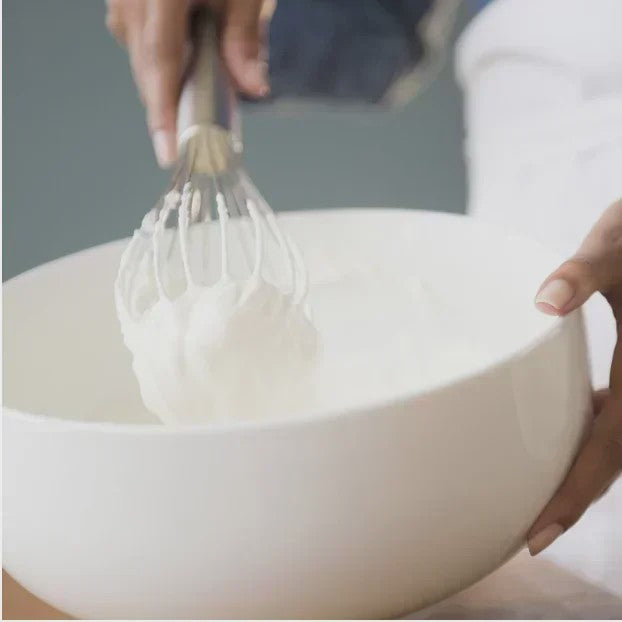 10-inch Roestvrijstalen Garde - Handmatige Eierklopper & Mixer voor Keuken