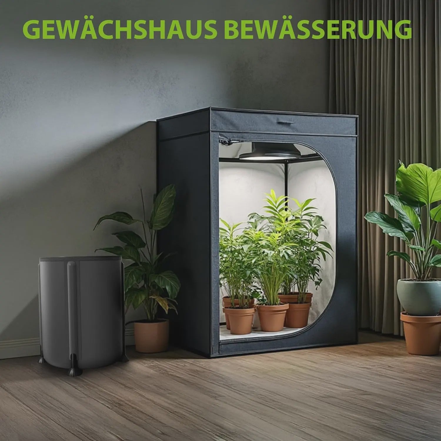 Automatisch Bewateringssysteem met 50L Tank en Waterniveausensor