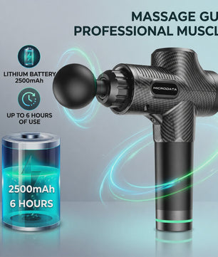 Professionele Massage Gun met LCD Touchscreen - 30 Snelheden voor Diepe Spierontspanning
