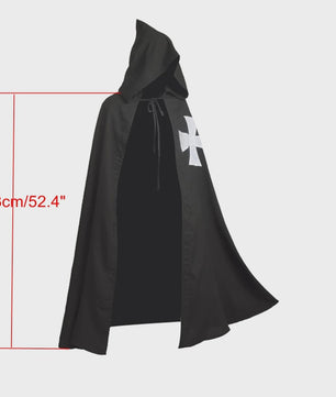 Middeleeuwse Tunic Kostuum voor Heren - Viking, Tempelier & Ridder Outfit