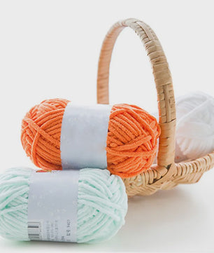 Zacht Chenille Garen 50g - Dik Velvet Garen voor Handwerken & DIY Baby Projecten