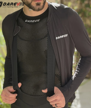DAREVIE Seamless Fiets Onderlaag - Ademend & Compressie voor Heren en Dames