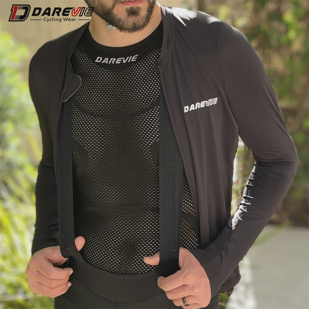 DAREVIE Seamless Fiets Onderlaag - Ademend & Compressie voor Heren en Dames