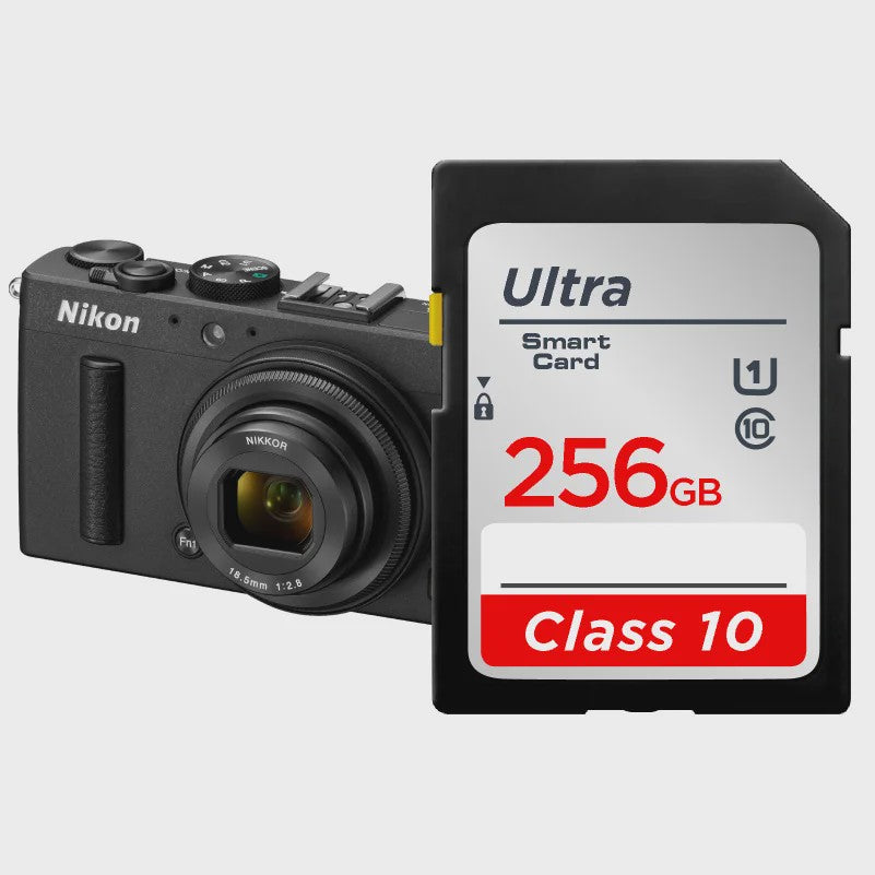 Snelle SD Kaart 16GB t/m 256GB - Class 10 V10 Geheugenkaart voor Camera