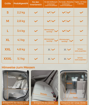 FEANDREA Opvouwbare Hondentransportbox - Ademend & Draagbaar - Grijs