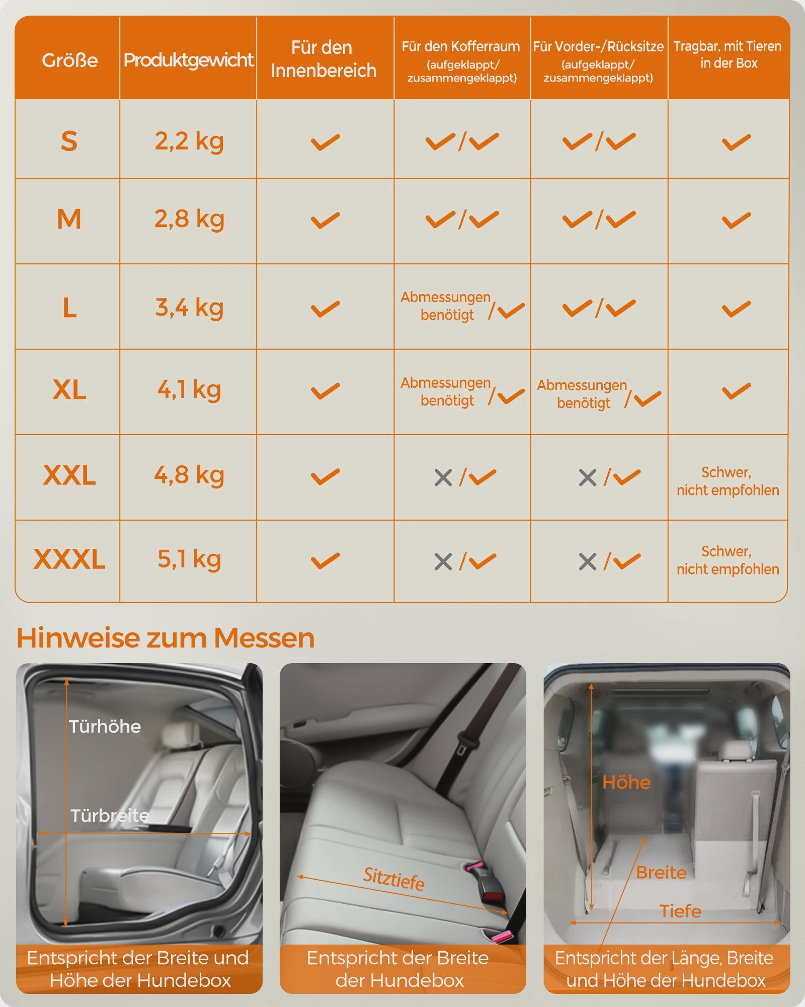 FEANDREA Opvouwbare Hondentransportbox - Ademend & Draagbaar - Grijs
