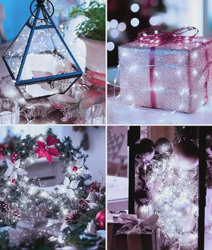 Waterdichte Batterij Sfeerverlichting met Afstandsbediening - 8 Modi voor Kerst, Feest & Decoratie