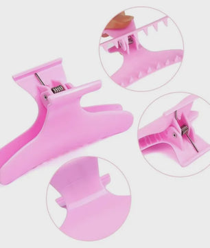 Professionele Vlinder Haarclips - Set van 25 Stuks voor Styling en Haarsecties