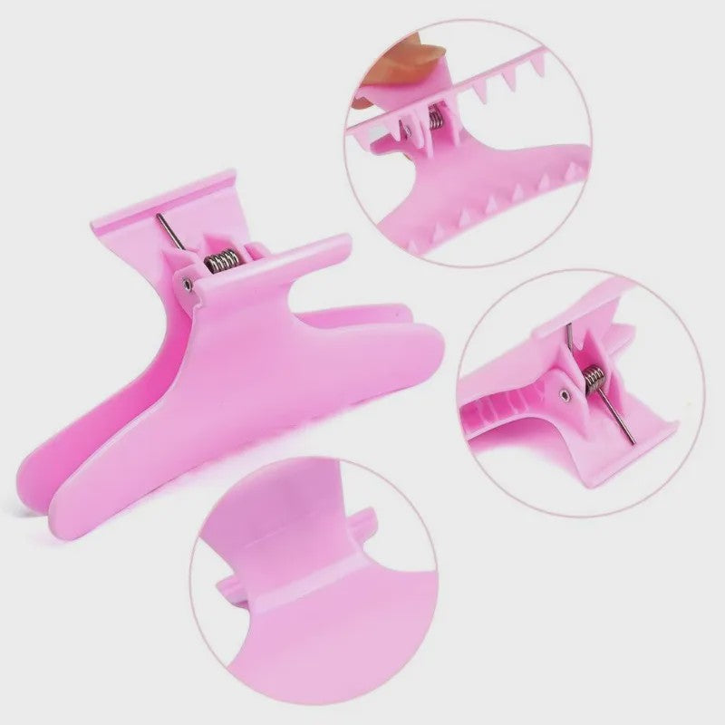 Professionele Vlinder Haarclips - Set van 25 Stuks voor Styling en Haarsecties