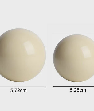 Zwarte 8 Poolbal - Standaard 57.2mm / 52.5mm - Hars - Oefenbal