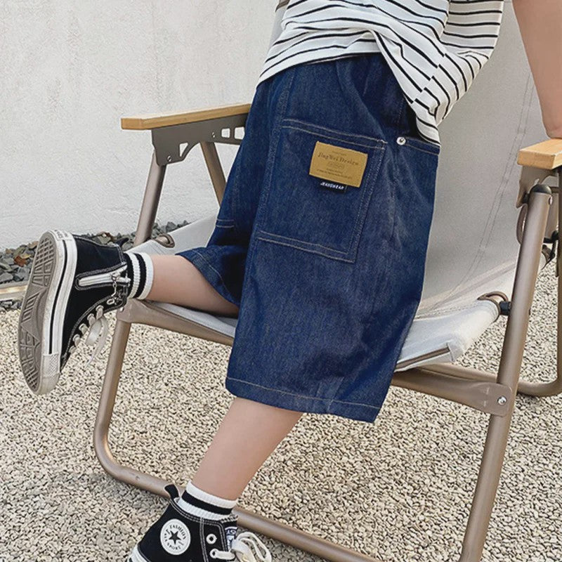 Zomerse Denim Shorts voor Jongens | Comfortabele Losse Pasvorm | 3-12 Jaar
