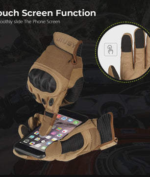 Tactische Volledige Vinger Handschoenen met Touchscreen Functionaliteit - Outdoor Sport & Werk