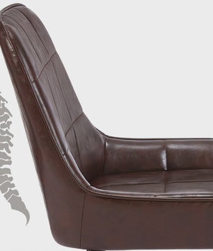 Set van 2 Ergonomische Velvet Eetkamerstoelen - Scandinavisch Design