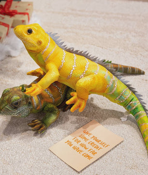 Zachte Baardagaam Pluche Speelgoed - 50cm Realistisch Reptiel Knuffel, Cadeau & Decoratie