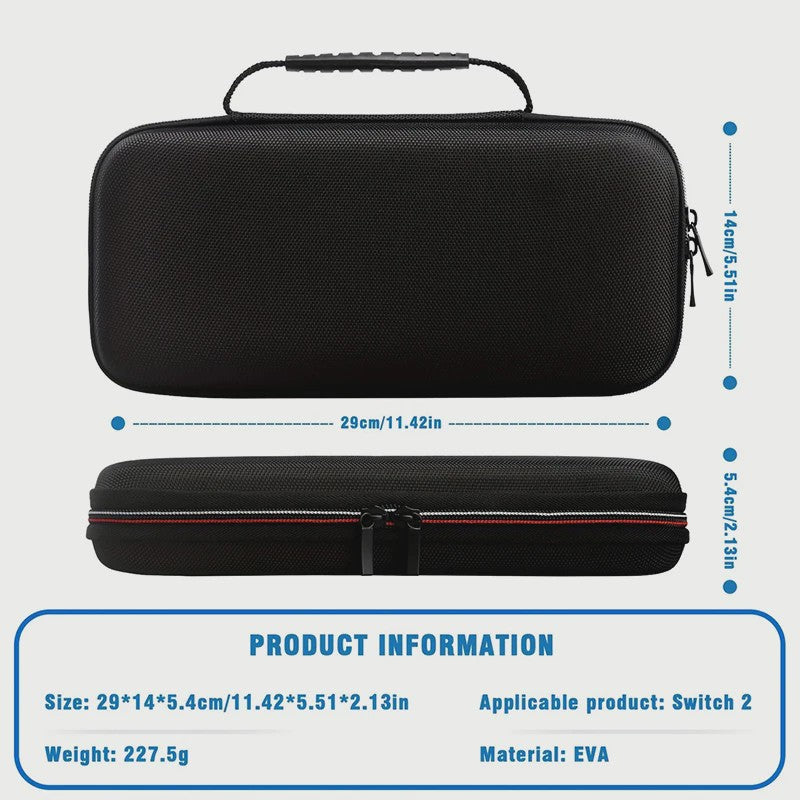 Draagbare Hardcase Beschermtas voor Nintendo Switch 2 - Opslag & Reizen