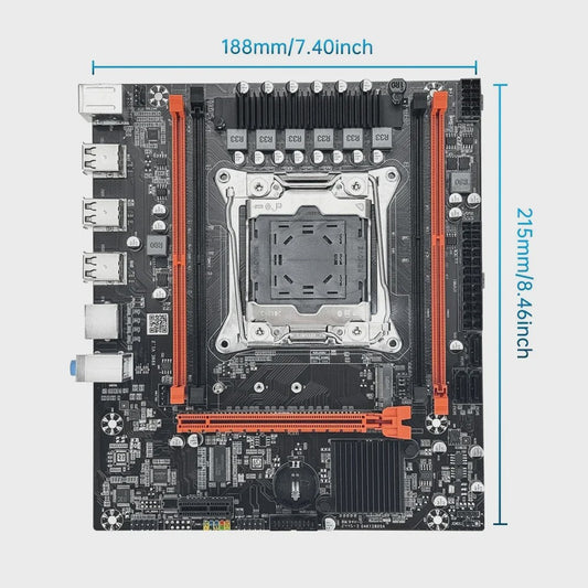 SOYO X99 Moederbord Kit met Intel Xeon E5 2680 V4 CPU en 16GB DDR4 RAM