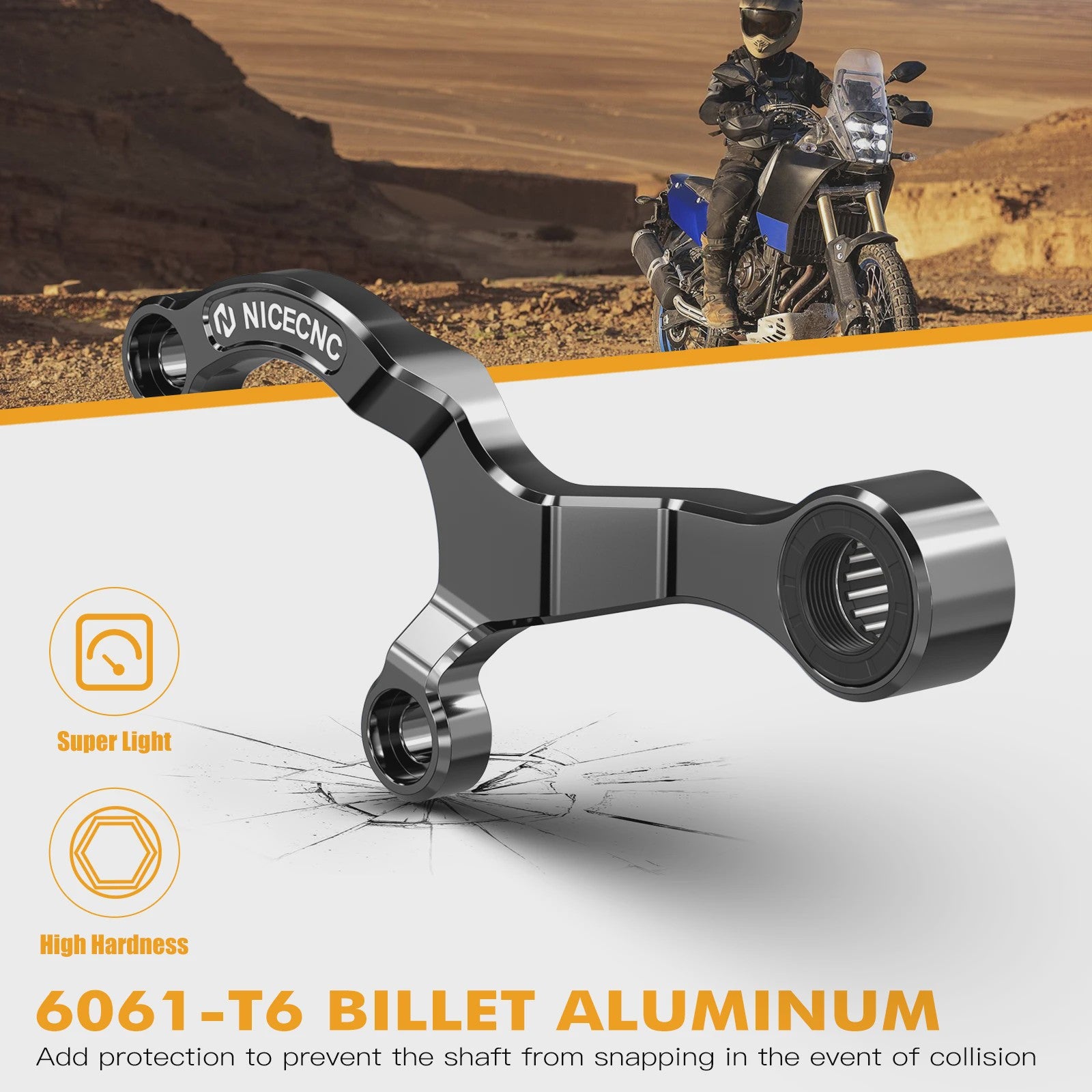 Schakelstabilisator voor Yamaha Tenere 700 T700 XTZ700 (2019-2024) - Verbeterde Versnellingsschakeling