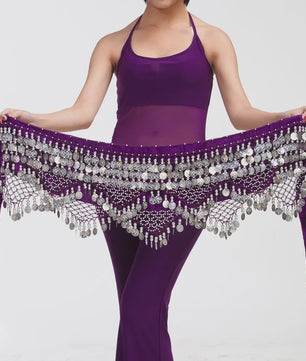 Buikdans Heupketting met Munten - Dansgordel voor Danseressen