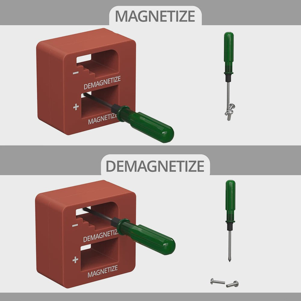 2-in-1 Magnetiseer & Demagnetiseer Tool voor Schroevendraaiers