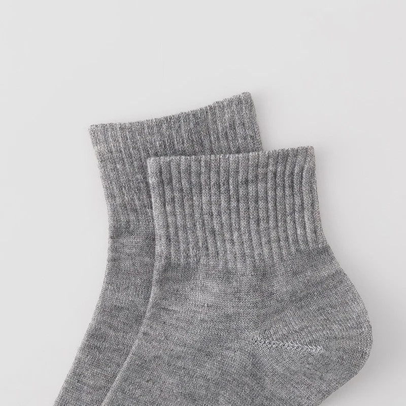 5 Paar Heren Sokken - Comfortabel, Ademend & Veelzijdig voor Zakelijk, Casual en Sport
