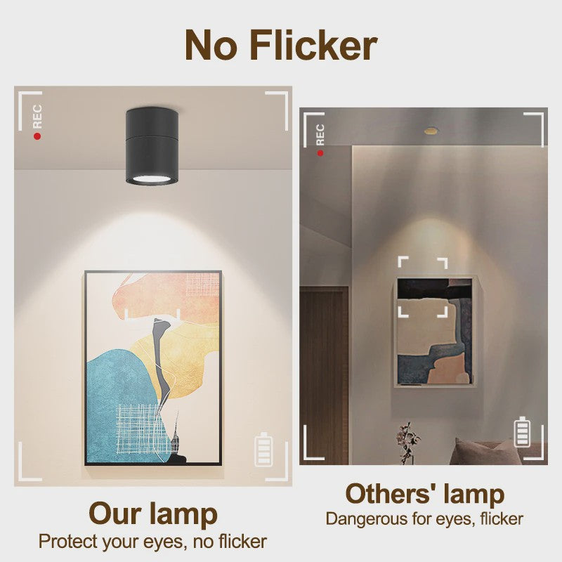 Opklapbare LED Downlight Spot - 7/10/15W - 3 Kleuren Licht - Plafondlamp