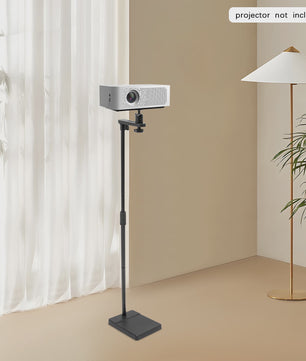 Verstelbare Projector Vloerstandaard 122-154 cm met 360° Draaibare Kop