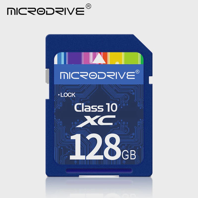 Snelle SD Kaart (16GB-256GB) - Class 10 SDHC/XC Geheugenkaart voor Camera's