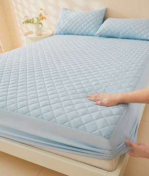 Waterdichte Molton Hoeslaken - Gewatteerd & Wasbaar - Beschermt Matras
