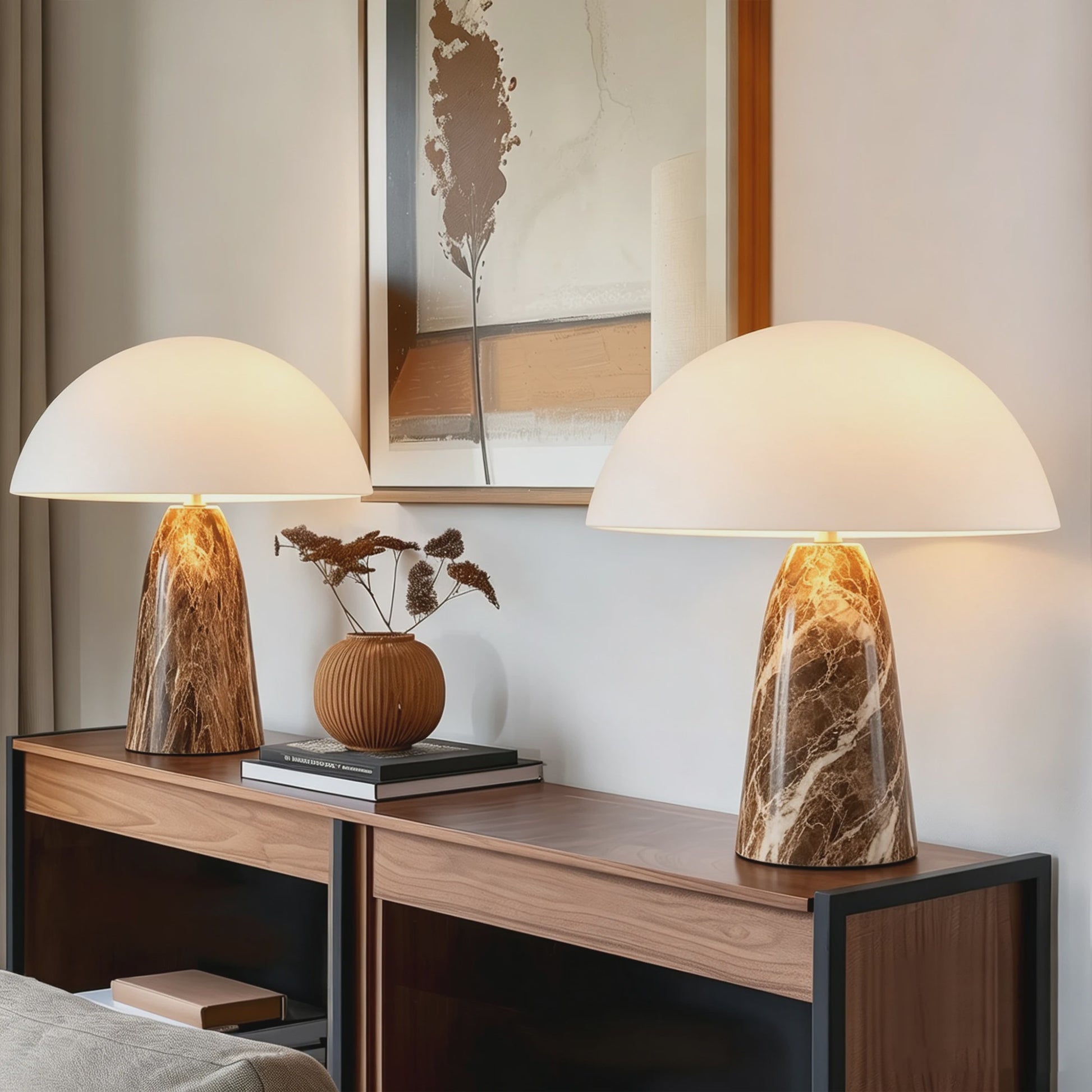 Sfeervolle Mushroom Tafellamp - Slaapkamer & Bureau Verlichting