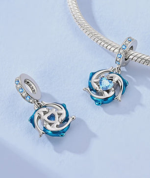 925 Sterling Zilver Charms: Walvishaai, Zeepaardje & Dolfijn - Luminous DIY Sieraden & Cadeaus