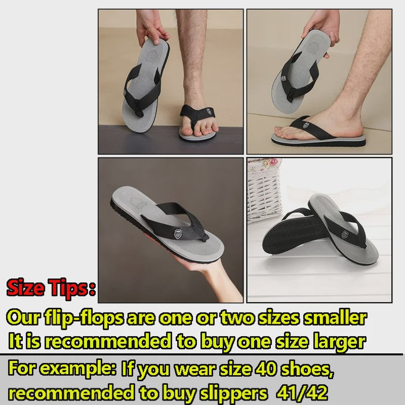 Herenslippers Flip Flops - Comfortabele Casual Strandschoenen & Binnenschoenen